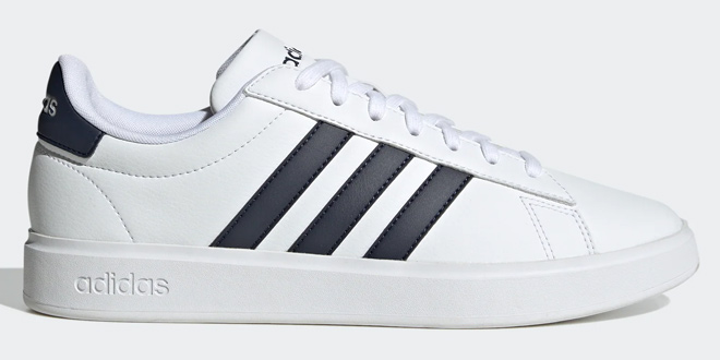 Adidas Mens Grand Court Cloudfoam Comfort Shoes