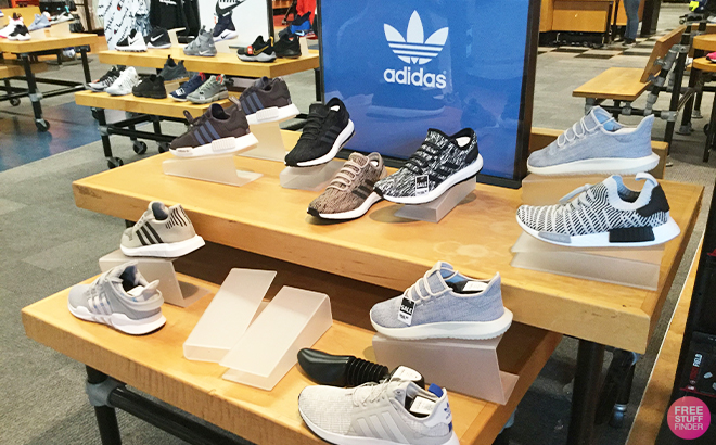 Adidas Womens Shoes Overview at a Store