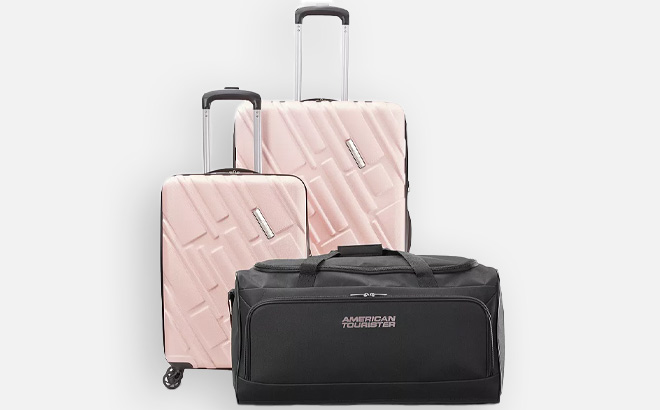 American Tourister Ellipse 3 Piece Hardside Spinner Luggage Set