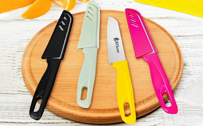 BYkooc 8 Piece Paring Kitchen Knives