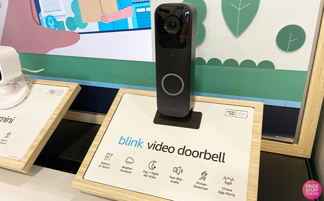 Blink Video Doorbell in Black Color