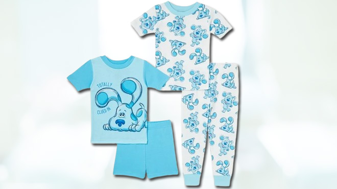 Blues Clues Toddler Boys 4 pc Pajama Set