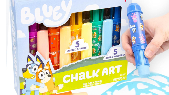 Bluey Sidewalk Chalk 5 Pack