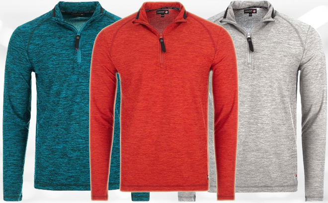 Canada Weather Gear Mens Zip in three different colors