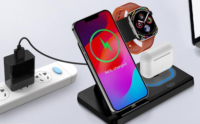 Charging Station for iPhone Multiple Devices 1 Charging Station for iPhone Multiple Devices 1