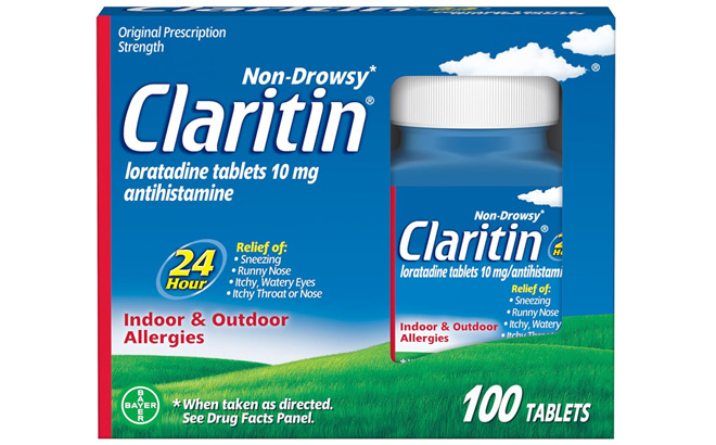 Claritin 100 Count Allergy Tablets