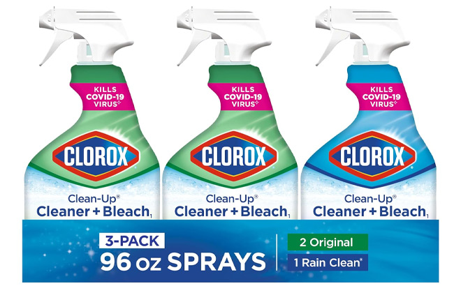 Clorox Clean Up Cleaner Bleach 3 Pack