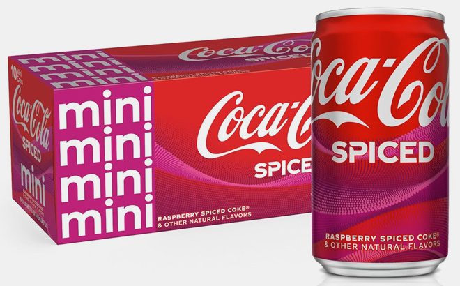 Coca Cola Spiced 7 5oz 10 Pack