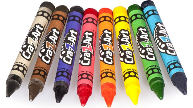 Cra Z Art 8 pc Count Jumbo Crayon