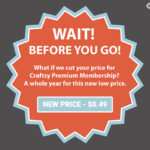 Craftsy Special Offer Pop Up Craftsy Special Offer Pop Up