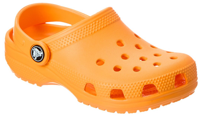 Crocs Classic Kids Clog in Zing Color