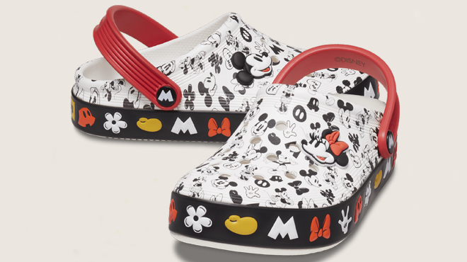 Crocs Kids Mickey Clogs Crocs Kids Mickey Clogs