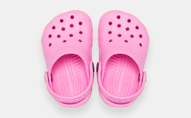 Crocs Littles Clogs in Pink Color