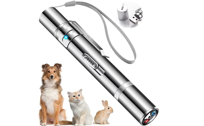Cyahvtl Laser Pointer Cat Toys for Indoor Cats at Amazon