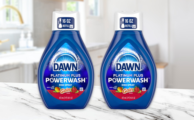 Dawn Powerwash Gain Apple Mango Liquid Dish Soap Refills