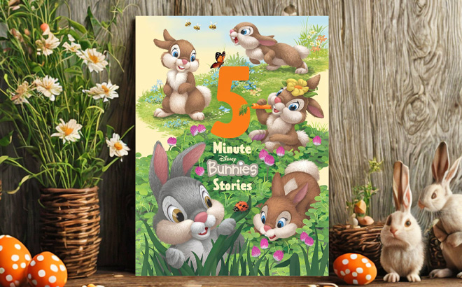 Disney Bunnies 5 Minute Stories Hardcover Book Disney Bunnies 5 Minute Stories Hardcover Book