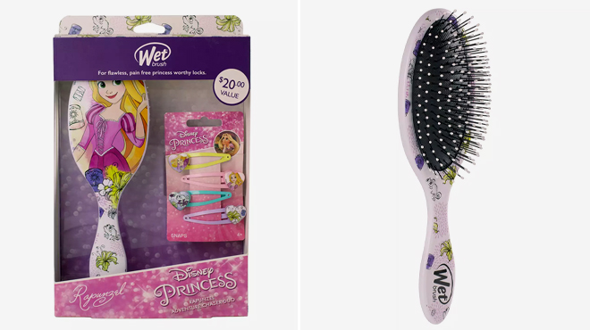 Disney Wet Brush Tangled Hair Set