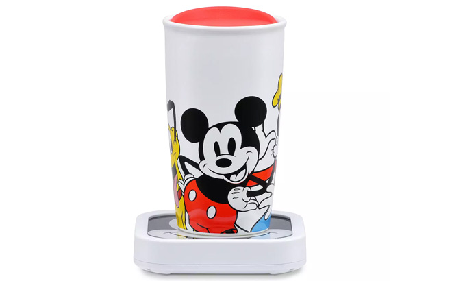 Disneys Mickey Friends Glass Top Mug Warmer
