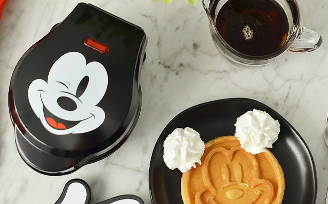 Disneys Mickey Mouse Waffle Maker Disneys Mickey Mouse Waffle Maker