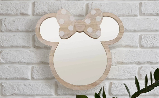Disneys Minnie Mouse Decorative Wall Mirror by The Big One
