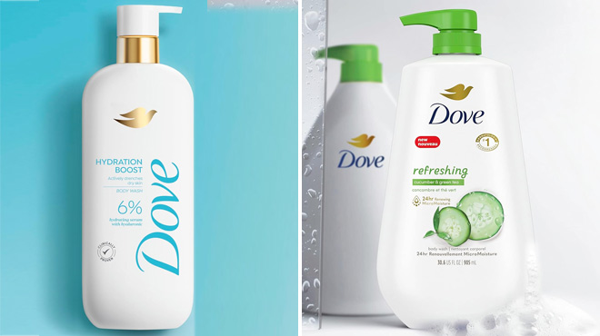 Dove Body Wash Hydration Boost