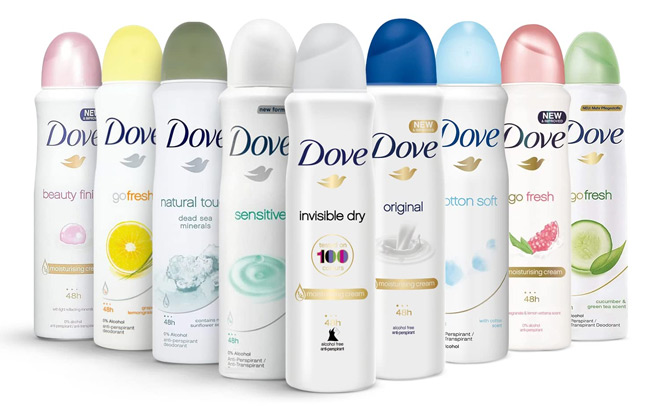Dove Deodorants 10 pack 2