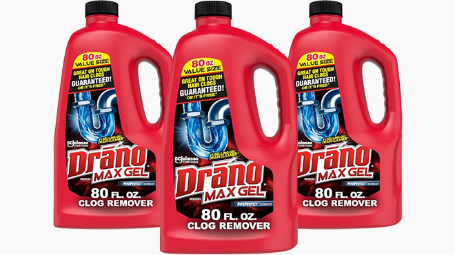 Drano Max Gel Drain Clog Remover