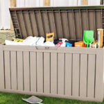 EasyUp 80 Gallon Resin Outdoor Storage Deck Box