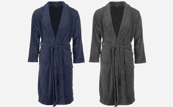 Eddie Bauer Mens Lounge Robe in 2 Colors