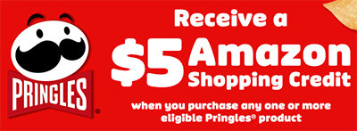 Fee Amazon Credit with Pringles Purchase Offer