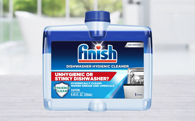 Finish Dishwasher Cleaner Liquid 8.45 Ounce
