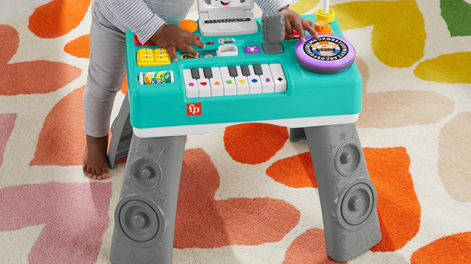 Fisher Price Laugh Learn Baby Toddler Toy Mix Learn DJ Table Musical Activity Center