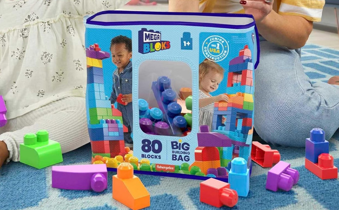 Fisher Price Toddler Block Toys 80 Blocks