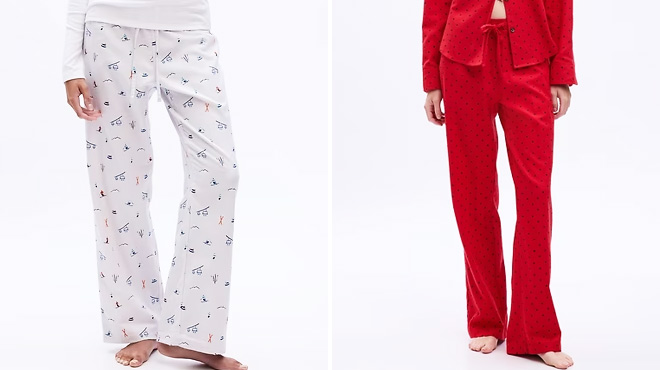 GAP Factory Relaxed Flannel PJ Pants