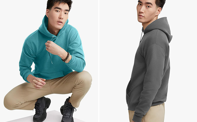 Hanes Mens Ecosmart Fleece Hoodies