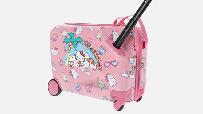 Hello Kitty Summer Time Kids Ride On Luggage