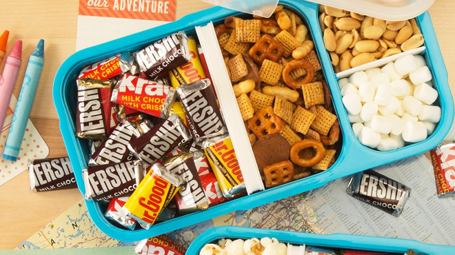 Hersheys Miniatures Inside a Lunch Box