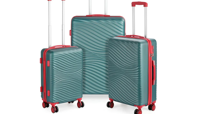 Hikolayae Hardside Spinner 3 Piece Luggage Set