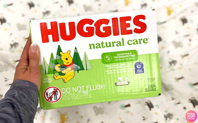 Huggies Natural Care Sensitive Baby Wipes 768 Count