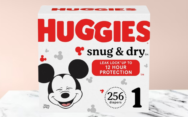 Huggies Snug Dry Size 1 Diapers 256 Count