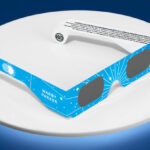 ISO certified solar eclipse glasses