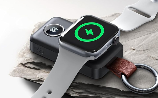 Joyroom Portable 2000mAh Wireless Charger with Apple Watch