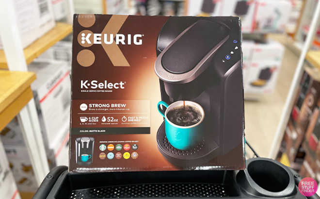 Keurig K Select Single Serve Coffee Maker in a Cart at Kohls