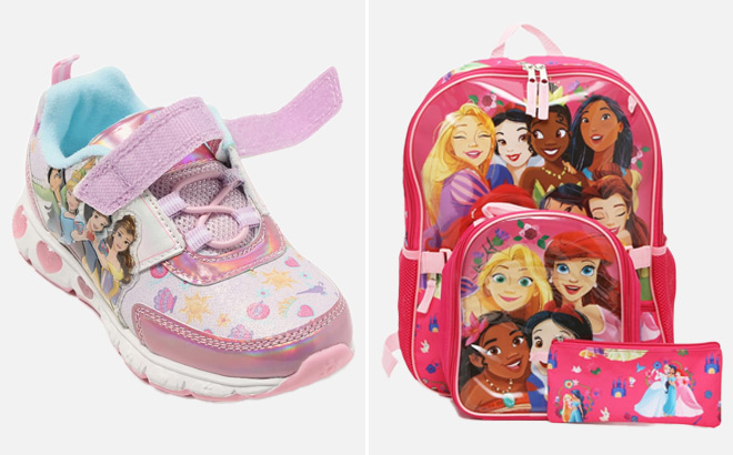 Kids Princess Shoes and Backpack at DSW