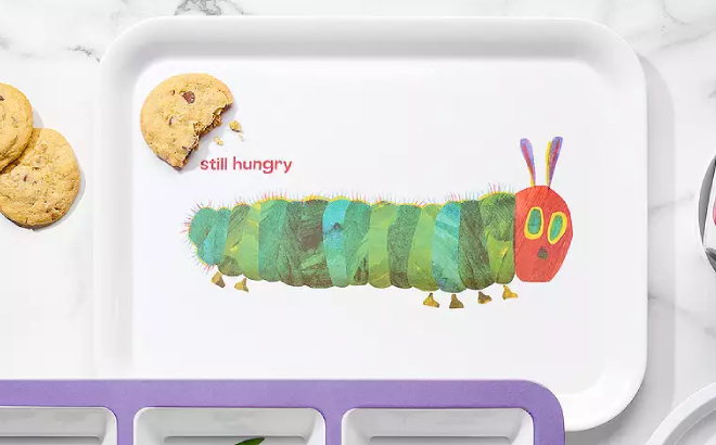 Kids The Very Hungry Caterpillar Melamine Tray