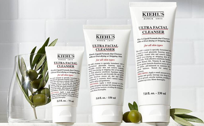 Kiehls Ultra Facial Cleansers