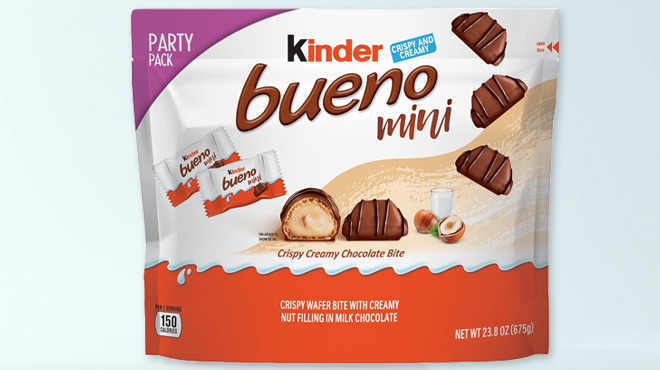 Kinder Bueno Mini 125 Count Party Pack