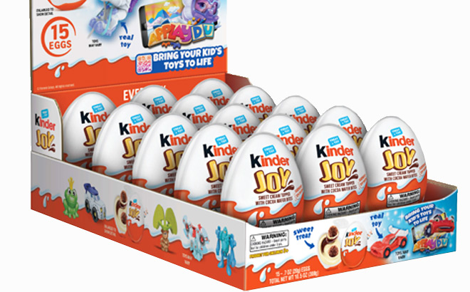 Kinder Joy 15 Count Easter Eggs