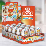 Kinder Joy Eggs 15 Count on a Table