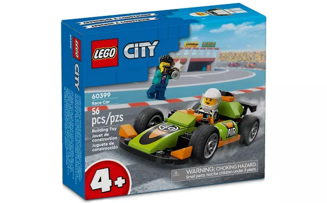 LEGO City Green Race Car Building Set
